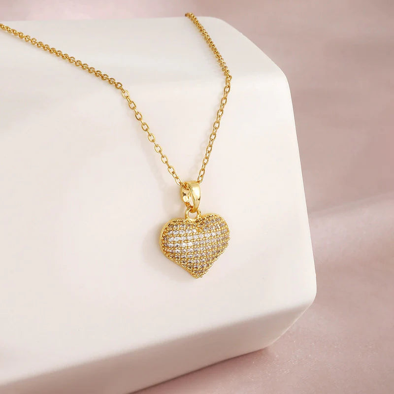 Dove Diamond Heart with Earring set