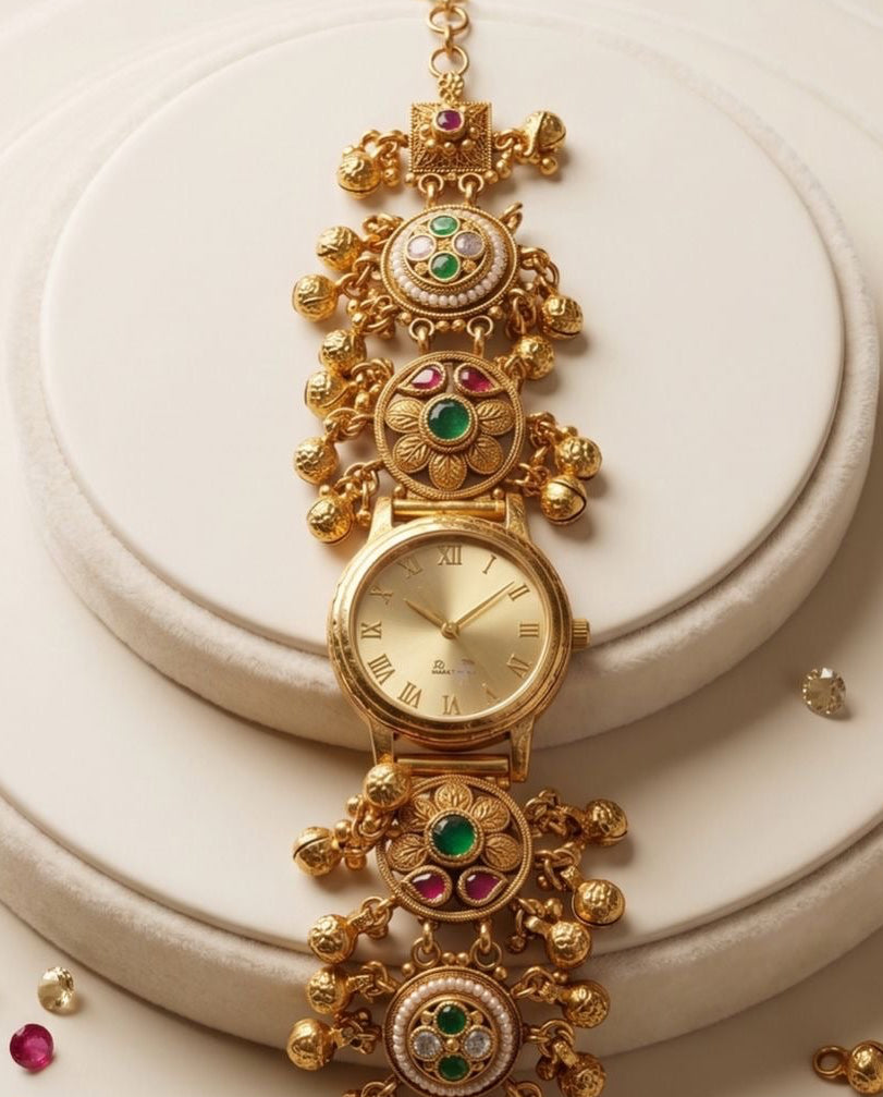 Kashmiri Style ghungroo Watch