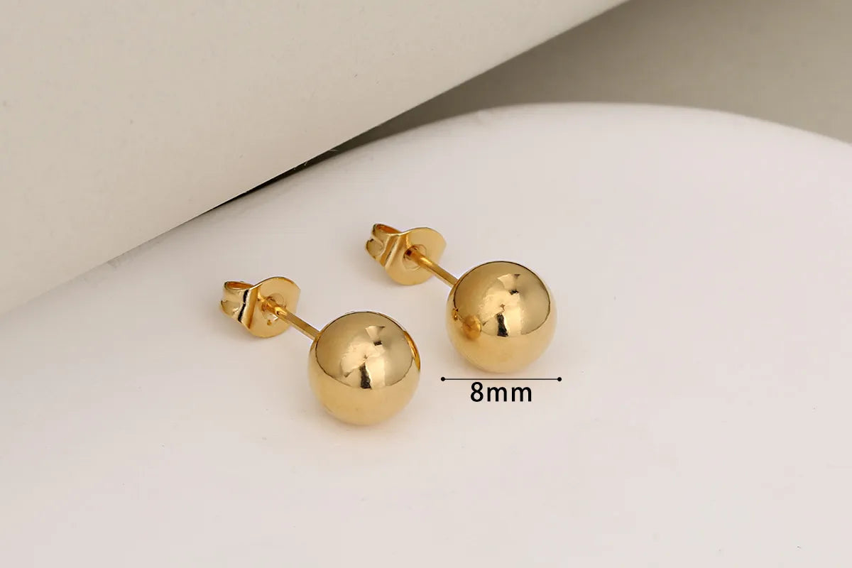 Truetarnish Round Droplet Silver Plated Necklace Studs Set