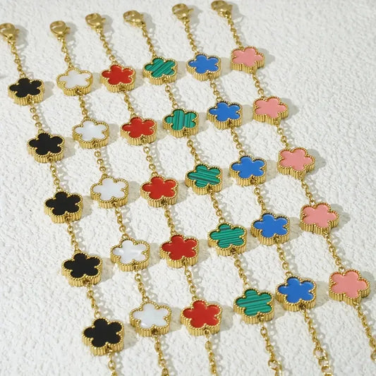 Simple Style Classic Style Flower 20 Bracelets In
