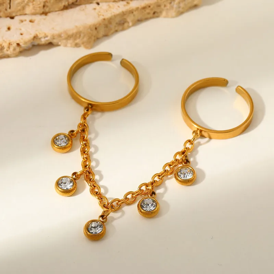 Duo Charm Festy Ring