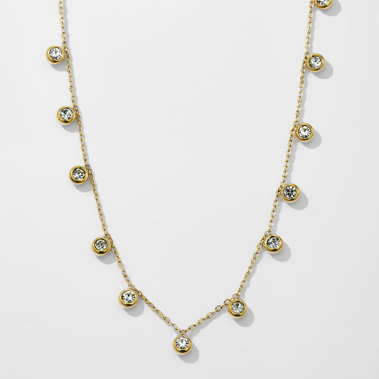Diamond Necklace, Ring and Earring combo