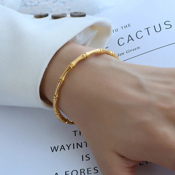 Office wear 18K Gold Plated Bangle