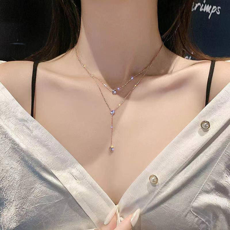 Double Dimmy Layered necklace