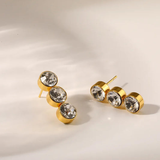 Bottoni Diamond Ear Studs
