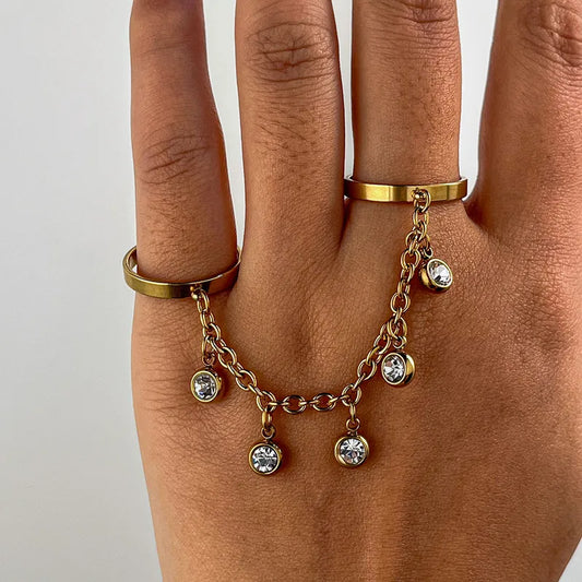 Duo Charm Festy Ring