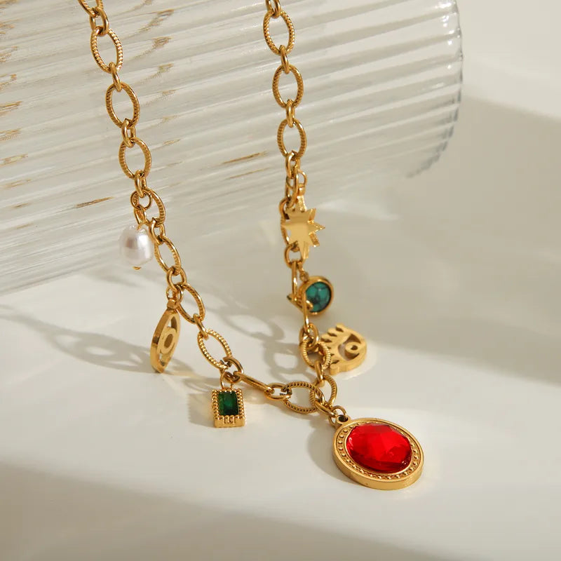 Red Party Necklace