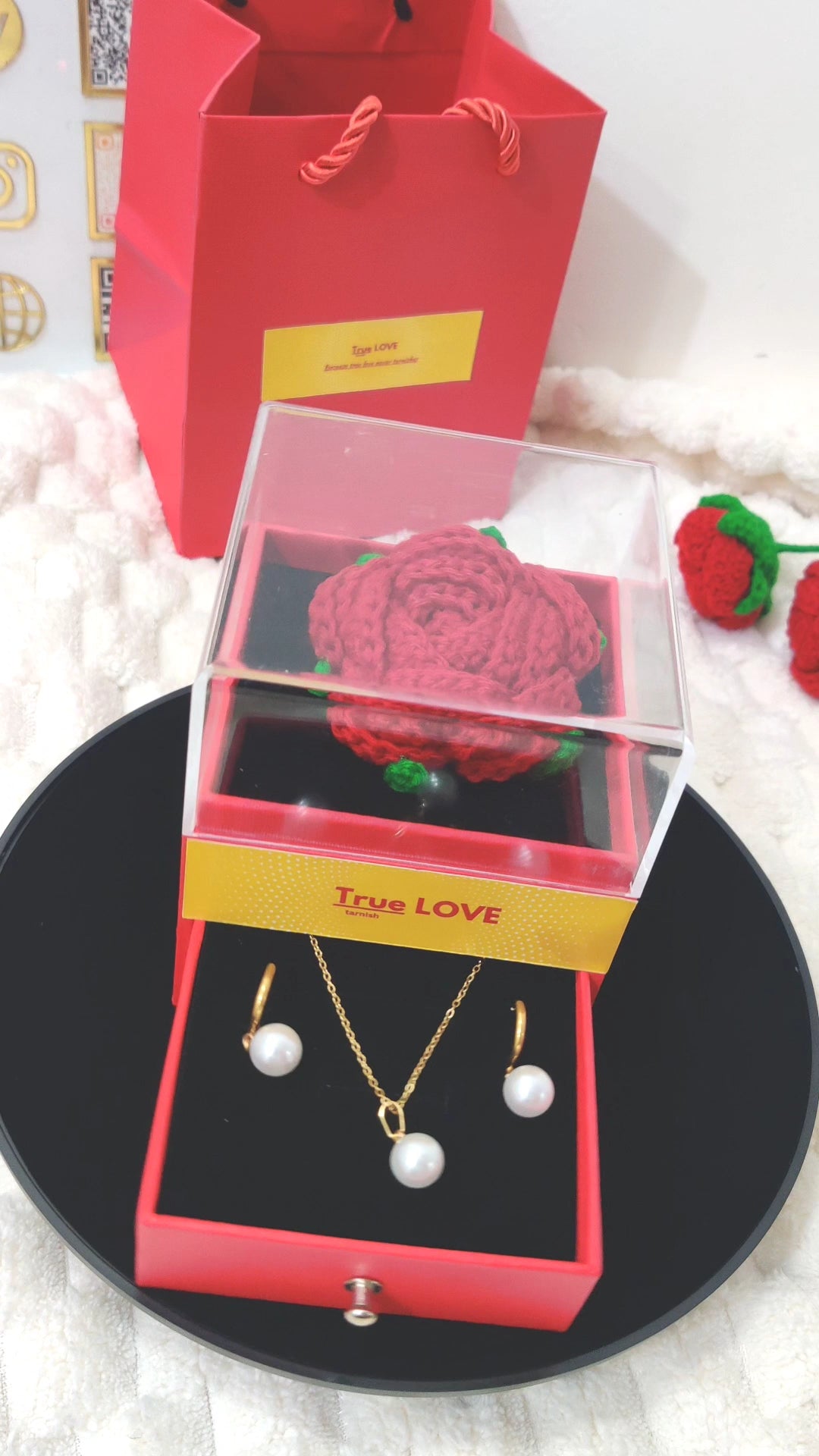 True love Gift - Pearl set