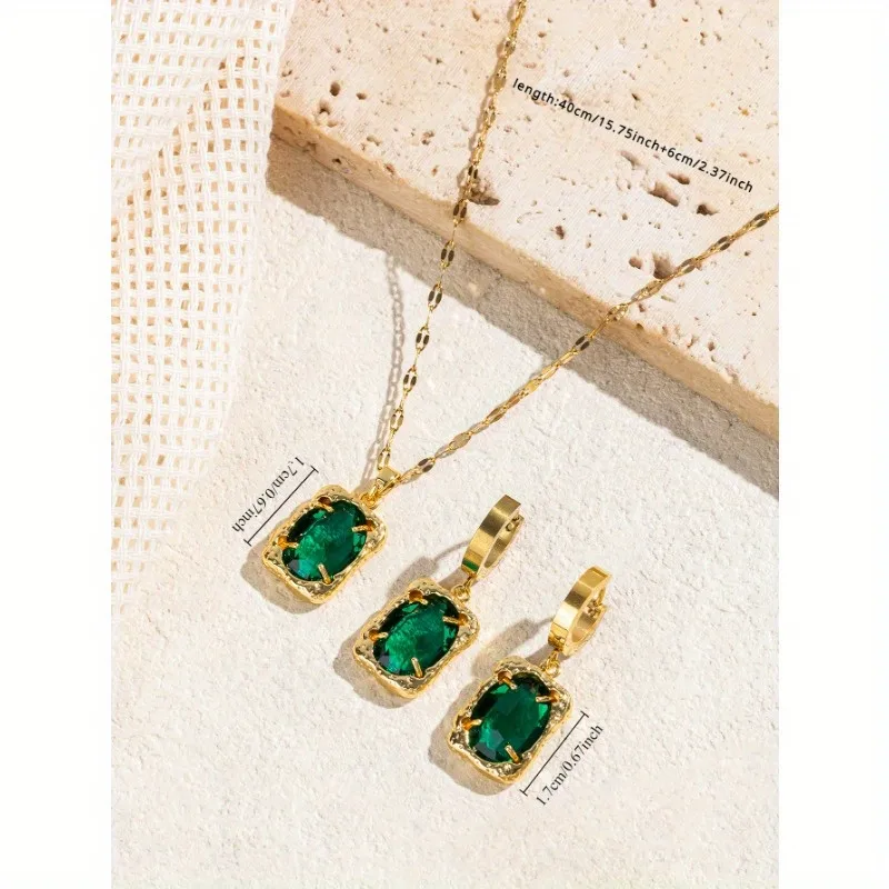 Green Royal Necklace Set