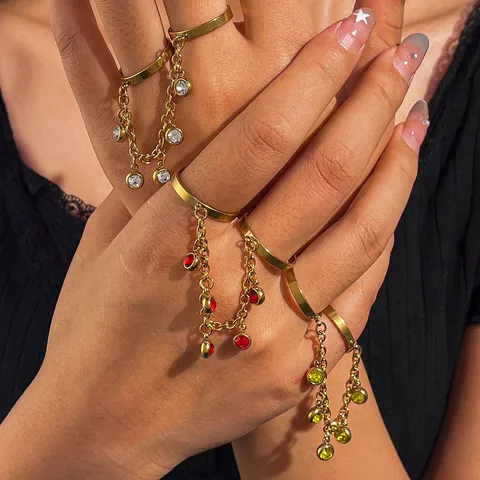 Duo Charm Festy Ring